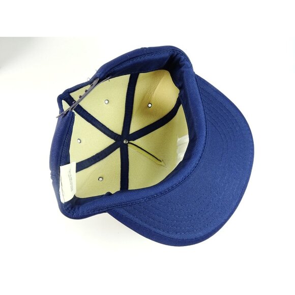 Vintage Miller Lite Light Beer Hat Snap Back Cap Dark Navy Blue Full Foam - Picture 5 of 8